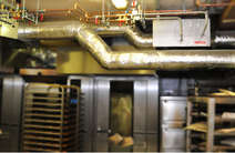Utilizing the waste heat from bakery ovens