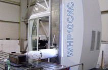 Covering the WHP 10 CNC machine for the ReTOS Varnsdorf s.r.o. company