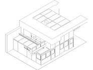 Noise damping cabin – Drawing Option 1