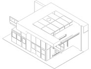 Noise damping cabin – Drawing Option 2