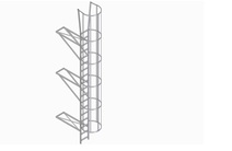 Ladders and platform for the WRD 150_2 horizontal boring machine at TOS Varnsdorf a.s. 